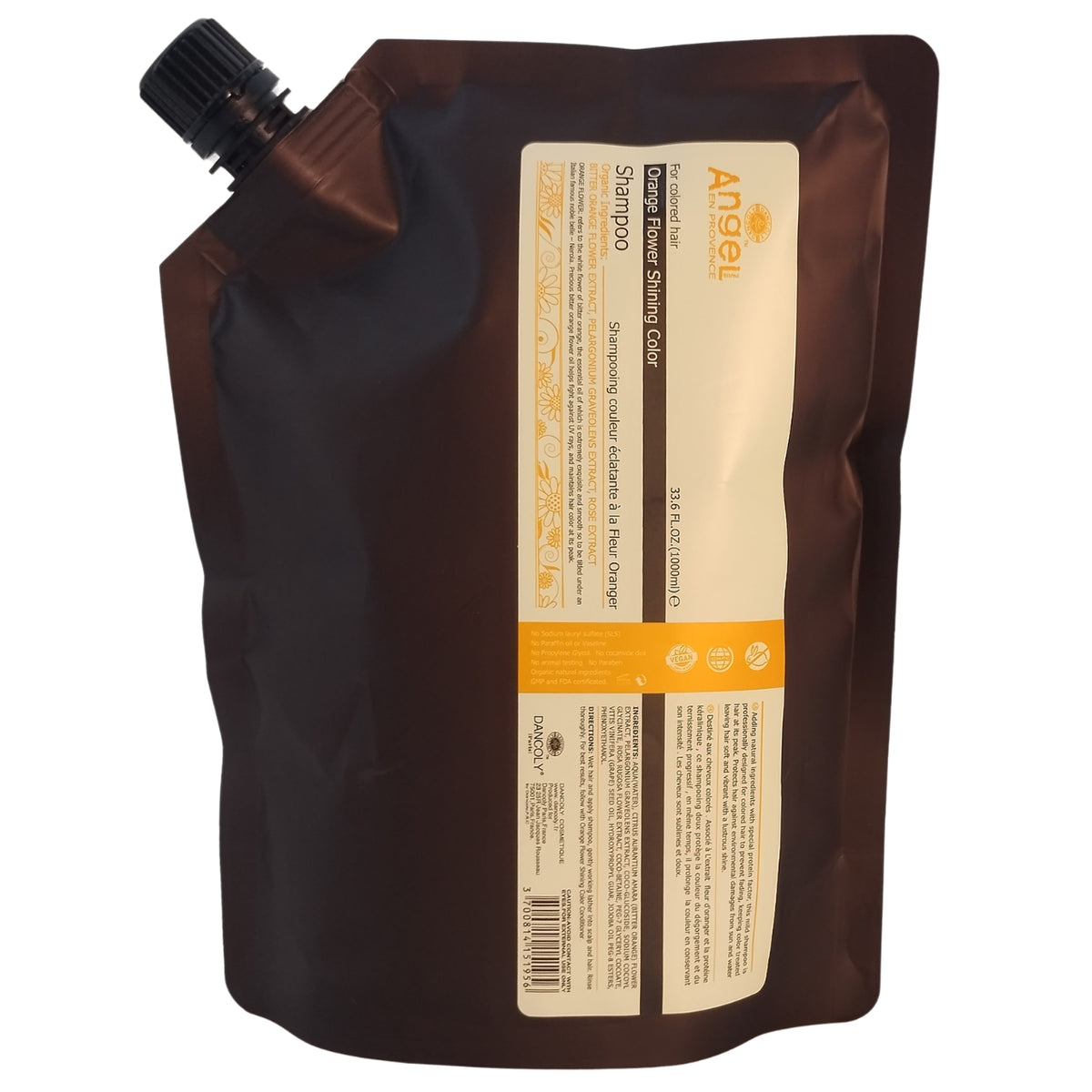 Angel En Provence Orange Flower Colour Shampoo Refill 1000ml