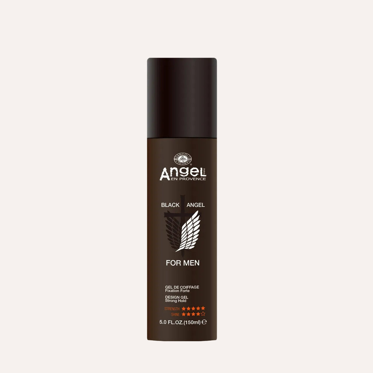 Black Angel For Men Design Gel Strong Hold 150ml