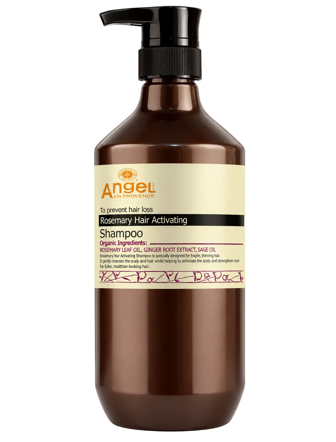 Angel En Provence Rosemary Hair Activating Shampoo 800ml