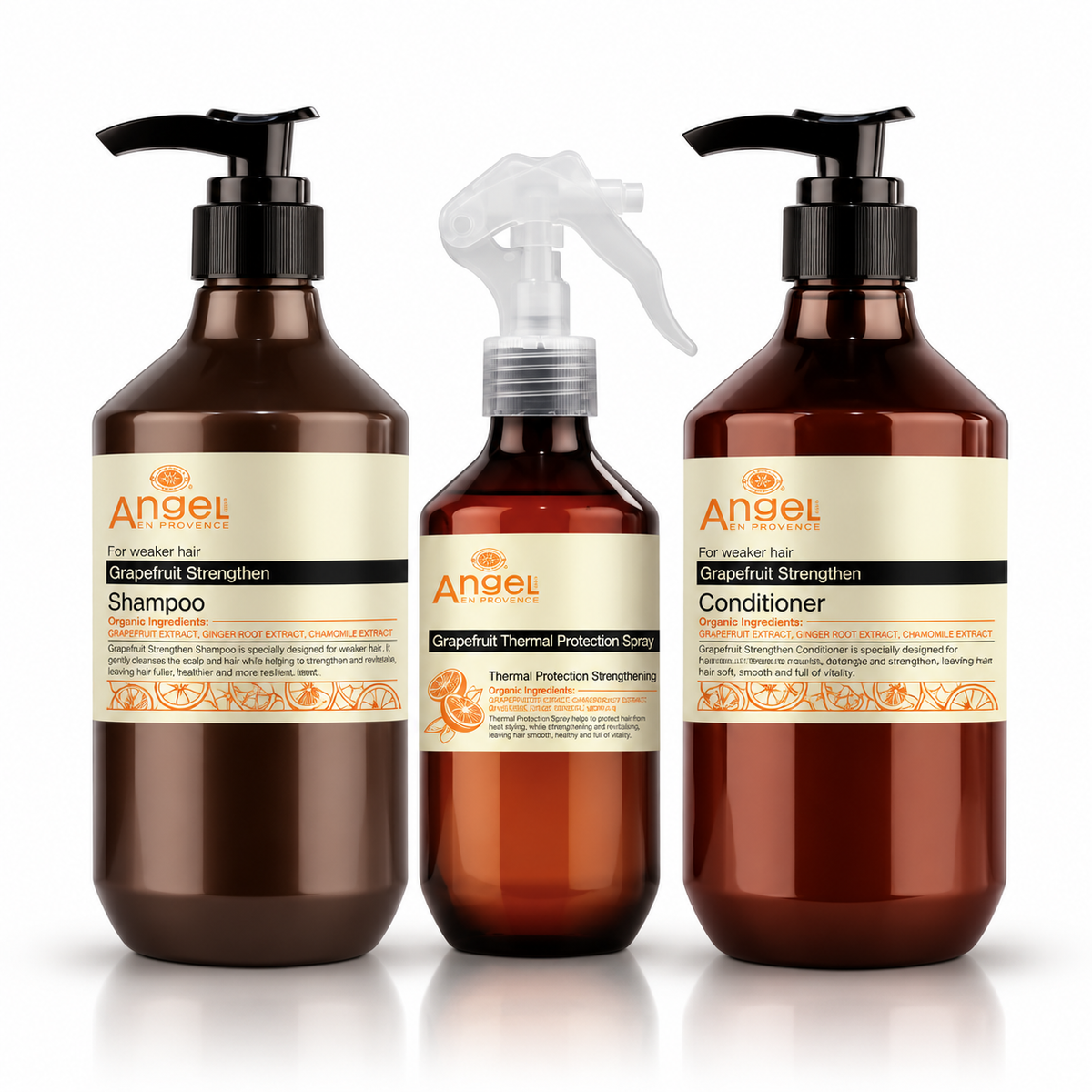 Angel En Provence Grapefruit for Straight Hair Gift Pack