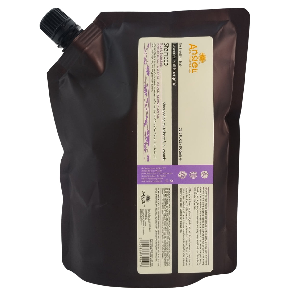 Angel En Provence Lavender Full Energetic Shampoo Refill 1000ml