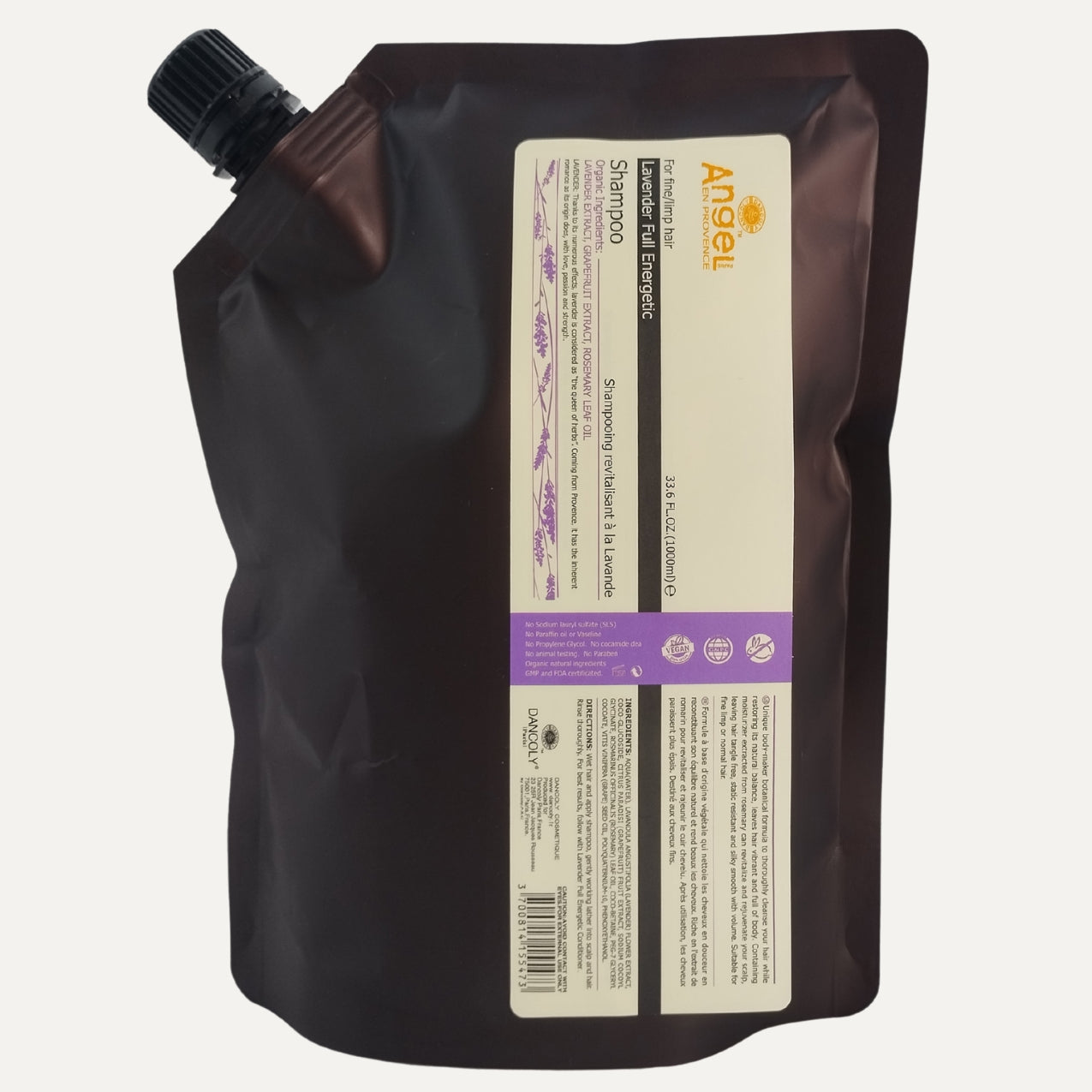 Angel En Provence Lavender Full Energetic Shampoo Refill 1000ml