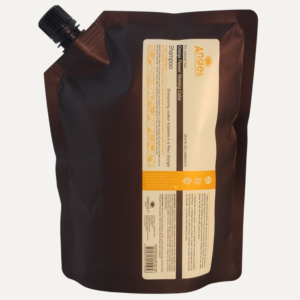 Angel En Provence Orange Flower Colour Shampoo Refill 1000ml