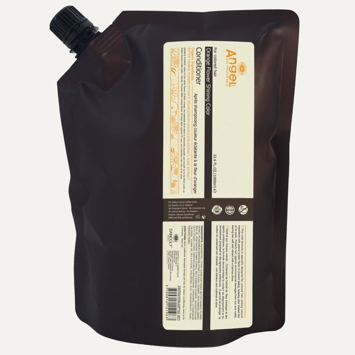 Angel En Provence Orange Flower Colour Conditioner Refill 1000ml