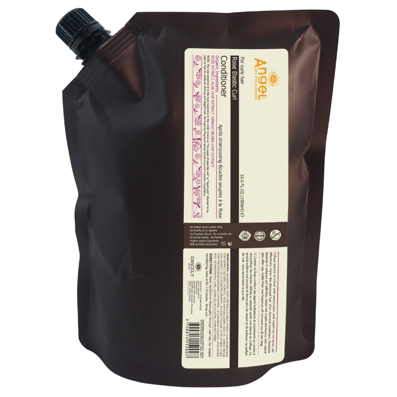 Angel En Provence Rose Elastic Conditioner Refill Conditioner 1000ml