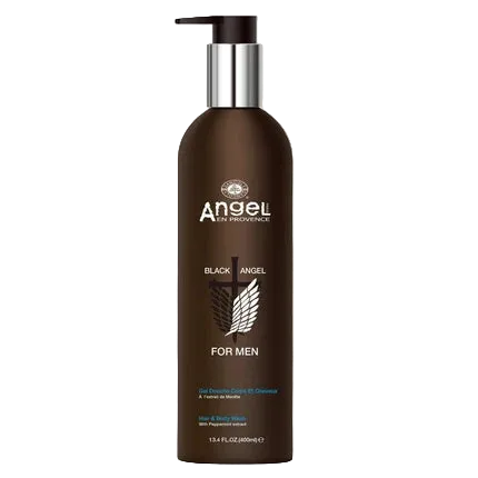 Black Angel For Men Hair + Body Wash 400ml