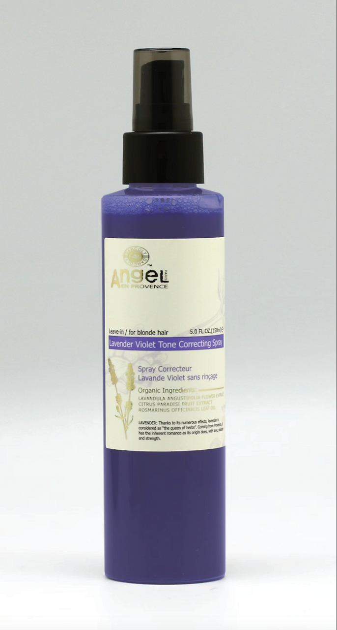 Angel En Provence Lavender Violet Violet Tone Correcting Leave In Spray 150ml