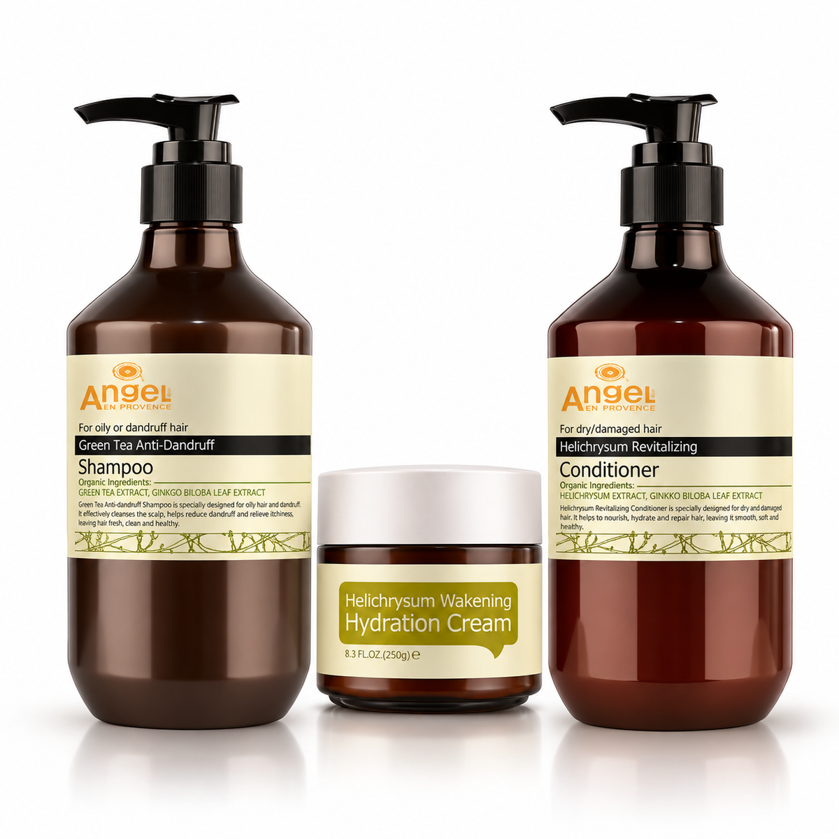 Angel En Provence Helichrysum Dry & Damaged Hair Gift Pack