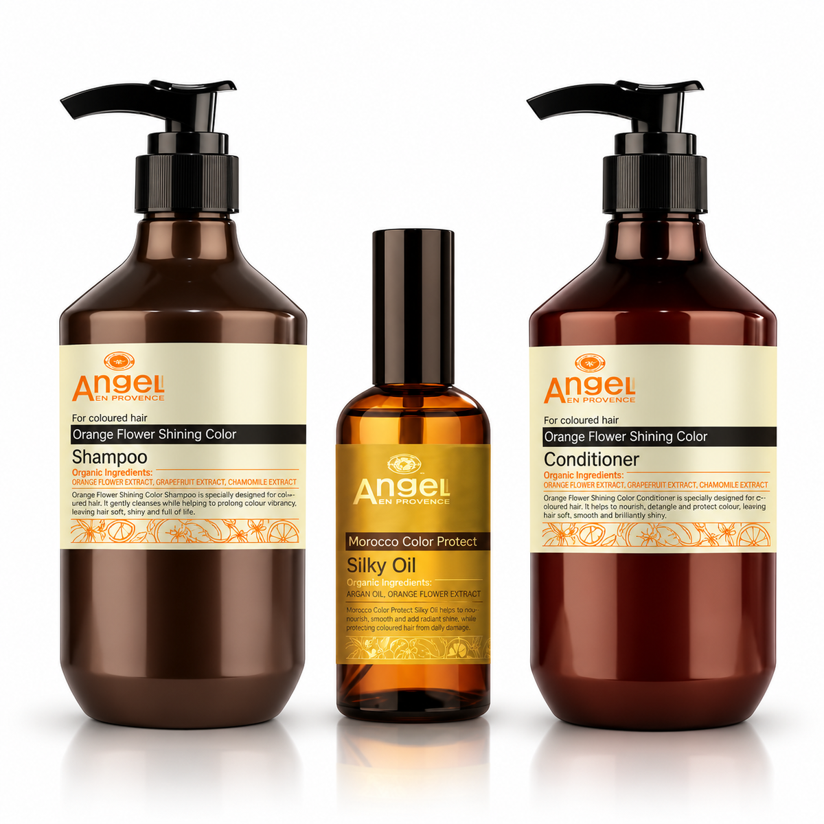 Angel En Provence Orange Flower Coloured Hair Gift Pack