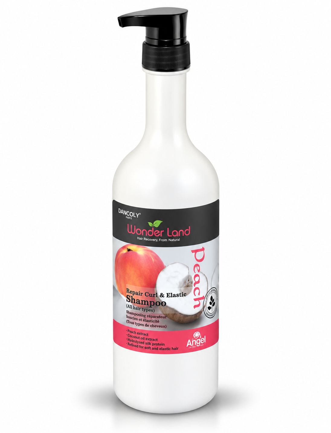 WonderLand Peach Curl & Elastic Shampoo 1 Litre